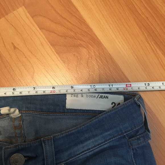 Rag and bone distressed capri jeans 24 - Picture 6 of 7
